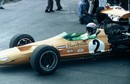 Bruce in M7B in pits 1968