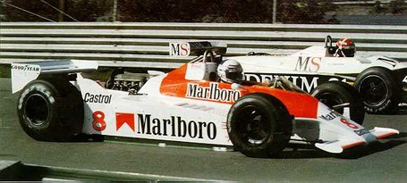 M30 on starting grid 1980