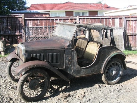Austin 7 Left side front original