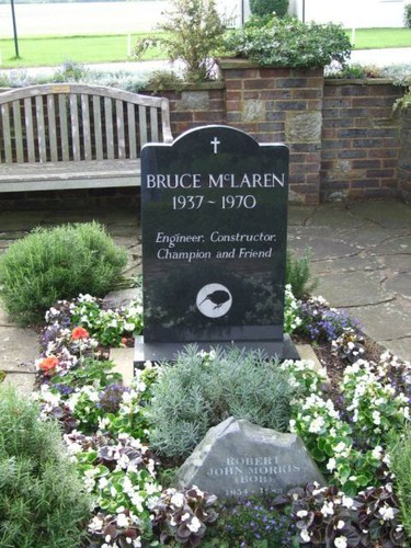 Bruce McLaren memorial at Goodwood