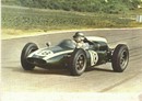 Bruce McLaren in the Cooper in 1960