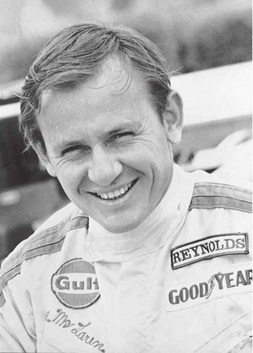 Bruce McLaren portrait