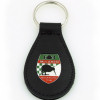 Leather Shield Key fob
