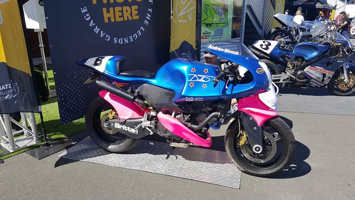 Great day here at Hampton Downs with MotoFest New Zealand we will be open till late tonight if you want to pop over to see the museum, look out for our sign we are in Industrial unit 3 (The Britten is on display at the racetrack)