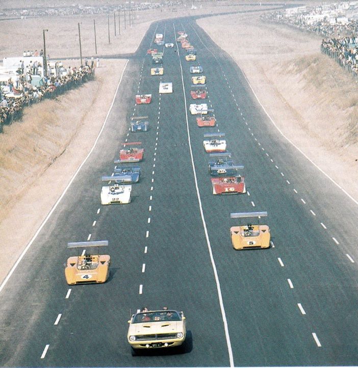 1969 Riverside - the year that McLaren cars won all 11 races and Bruce McLaren the Championship